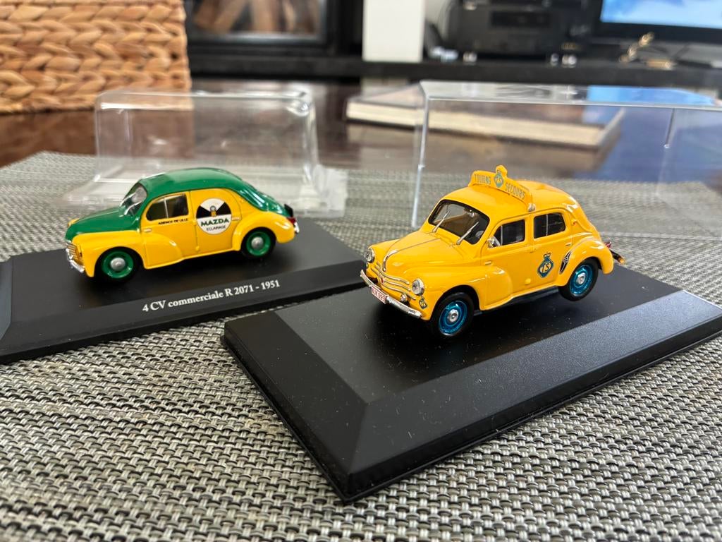 collection Renault 4cv eligor 1/43, Enlèvement ou Envoi, Comme neuf, Voiture