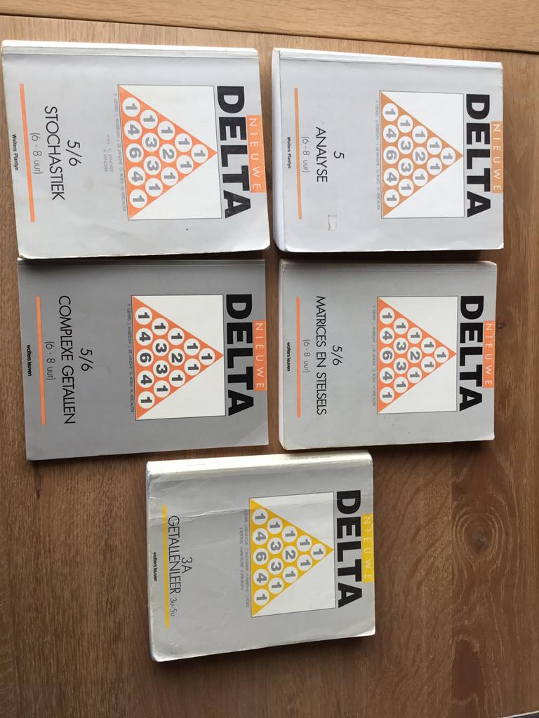 Wiskunde nieuwe Delta, Enlèvement ou Envoi, Comme neuf