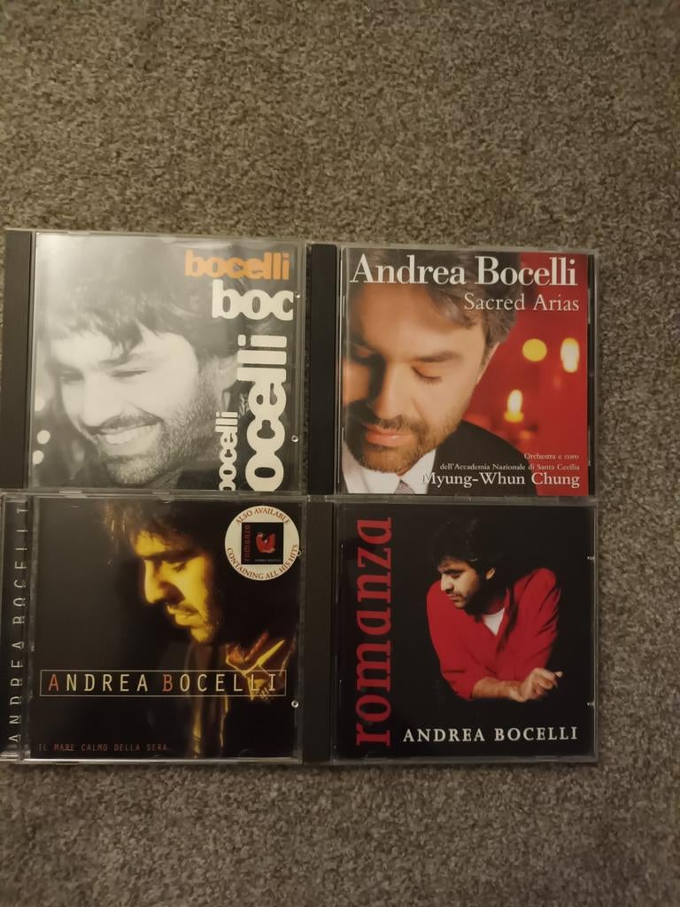 Lot 5 cd's andrea bocelli, Cd's en Dvd's, Ophalen of Verzenden