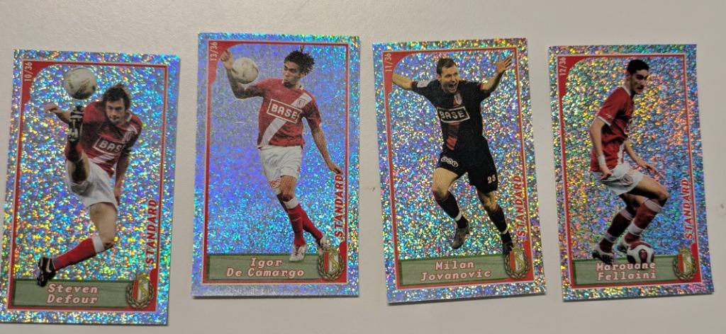PANINI Standard Luik FOOTBALL 2008 update set 4x, Hobby en Vrije tijd, Stickers en Plaatjes, Nieuw, Verzenden