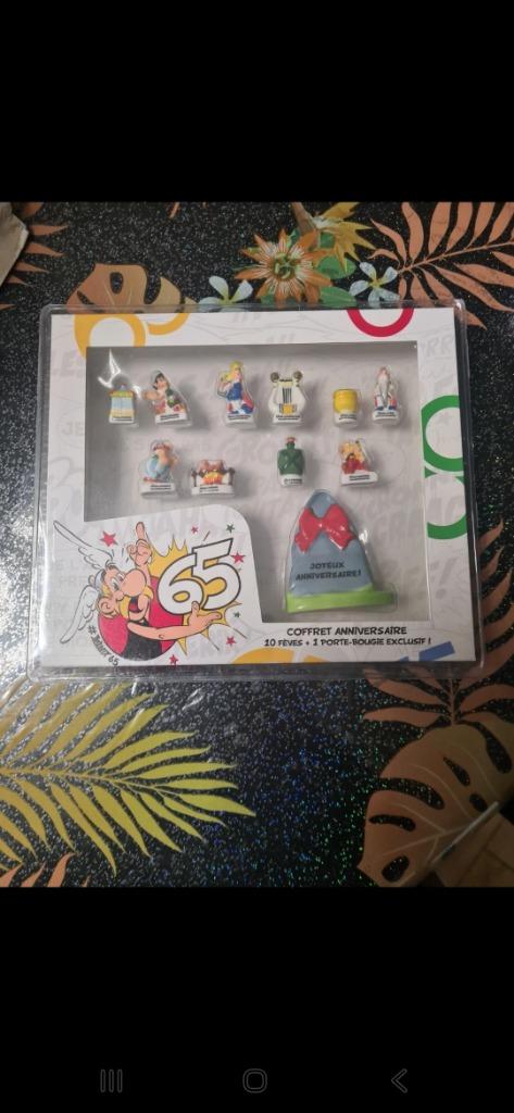 Coffret collector fèves 65ans Astérix, Enlèvement