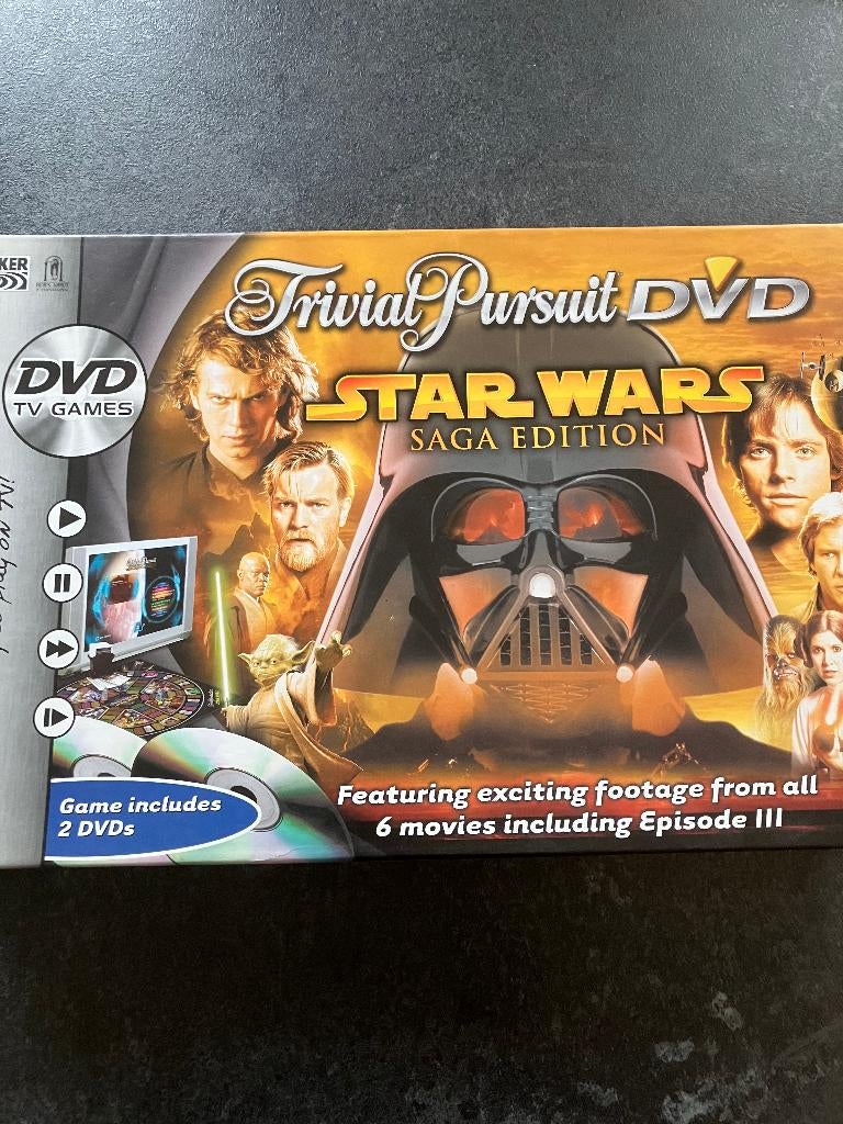 Star Wars Trivial Pursuit boardgame - Saga Edition, Enlèvement, Comme neuf, Jeu