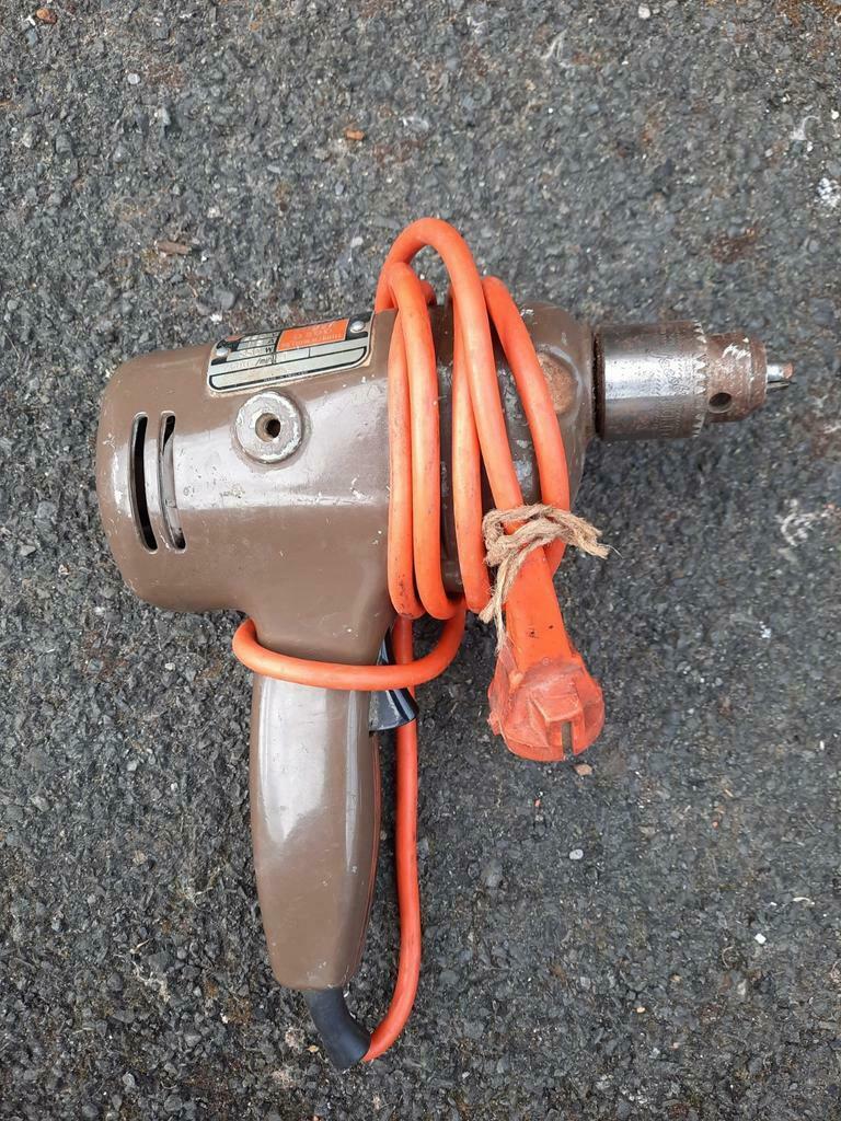 Boormachine Black & Decker , werkt ! Vintage .., Ophalen of Verzenden, Gebruikt
