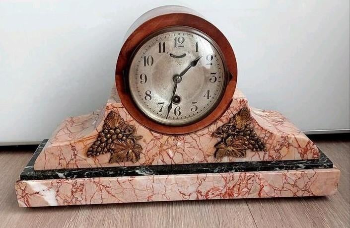 Schouwklok., Antiek en Kunst, Antiek | Klokken, Ophalen