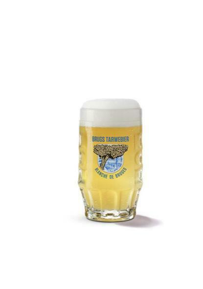 Glazen Brugs Tarwebier, nieuw 6 stuks , in doos, Verzamelen, Ophalen