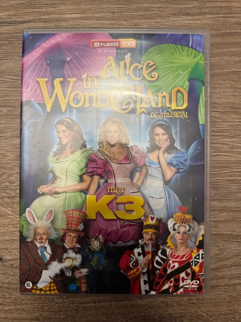 K3: Alice in Wonderland, De Musical (DVD), Cd's en Dvd's, Ophalen of Verzenden