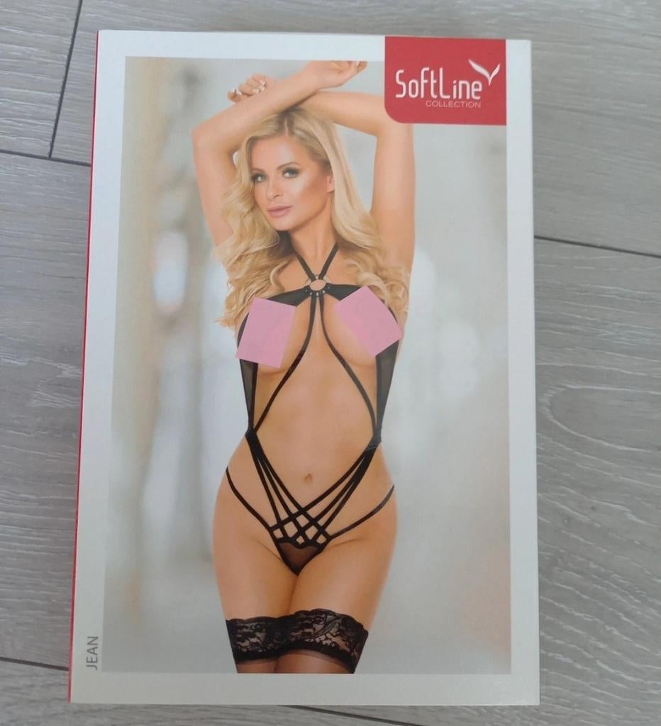 Body sexy noir - SofLine 1885, Provocative, Enlèvement ou Envoi, Noir, Body ou Corset
