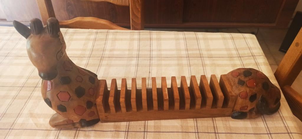 CD-houder van massief hout, Ophalen of Verzenden
