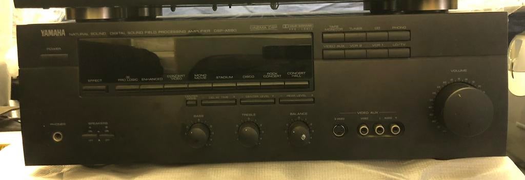 Yamaha surround versterker, Ophalen, Gebruikt