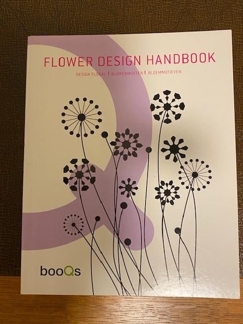 Boek met grafische bloemtekeningen, Enlèvement, Neuf, Technique