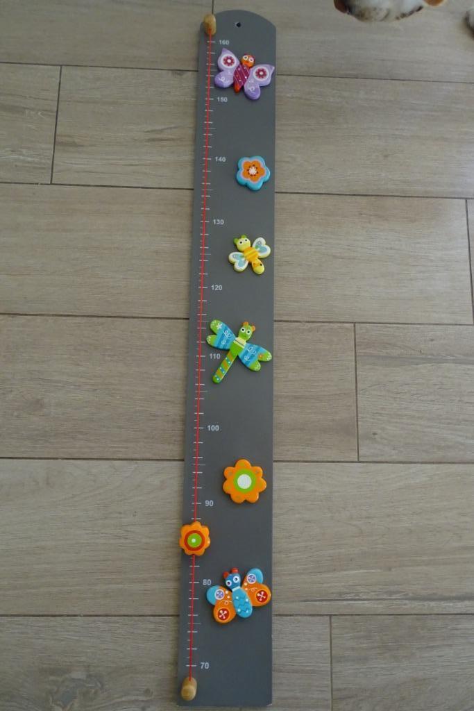 Leuke houten groeimeter, Ophalen of Verzenden, Gebruikt, Wanddecoratie