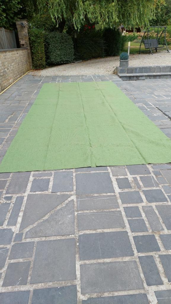 Auvent sous voile, Caravanes & Camping, Auvents, Enlèvement, Utilisé