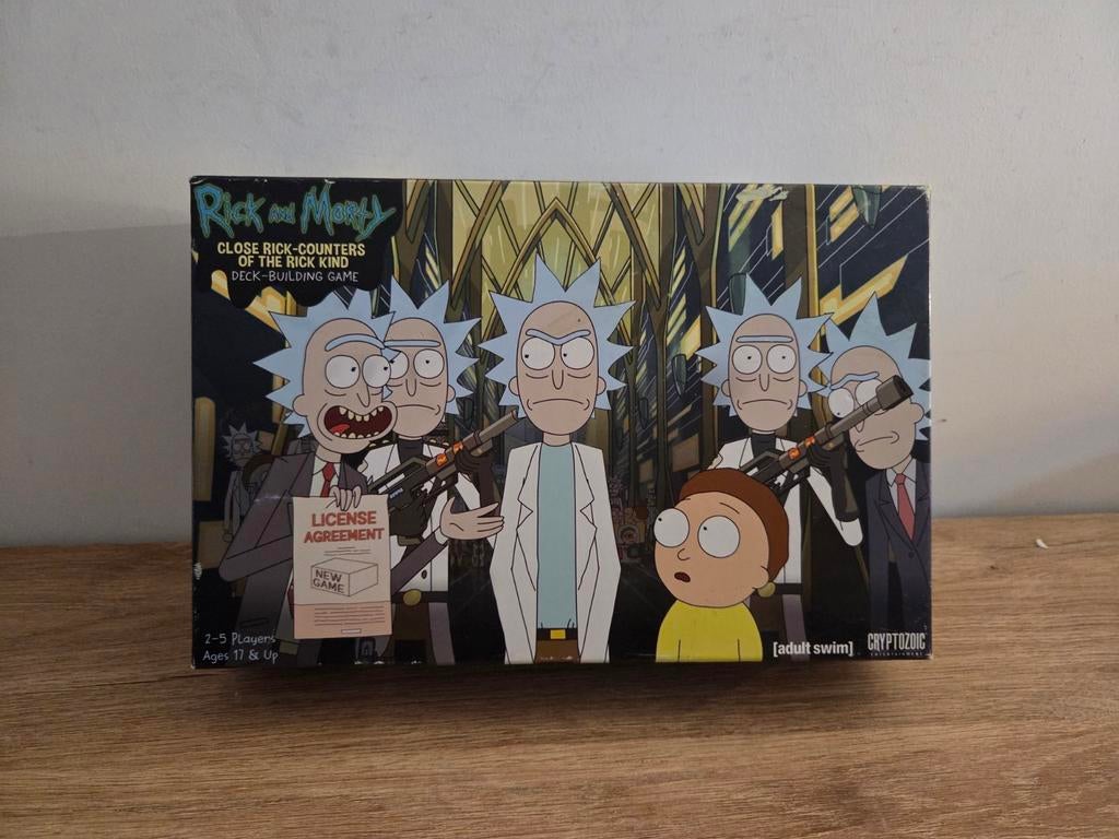 Le jeu de construction de deck Rick et Morty ferme Rick Coun, Enlèvement ou Envoi, Comme neuf