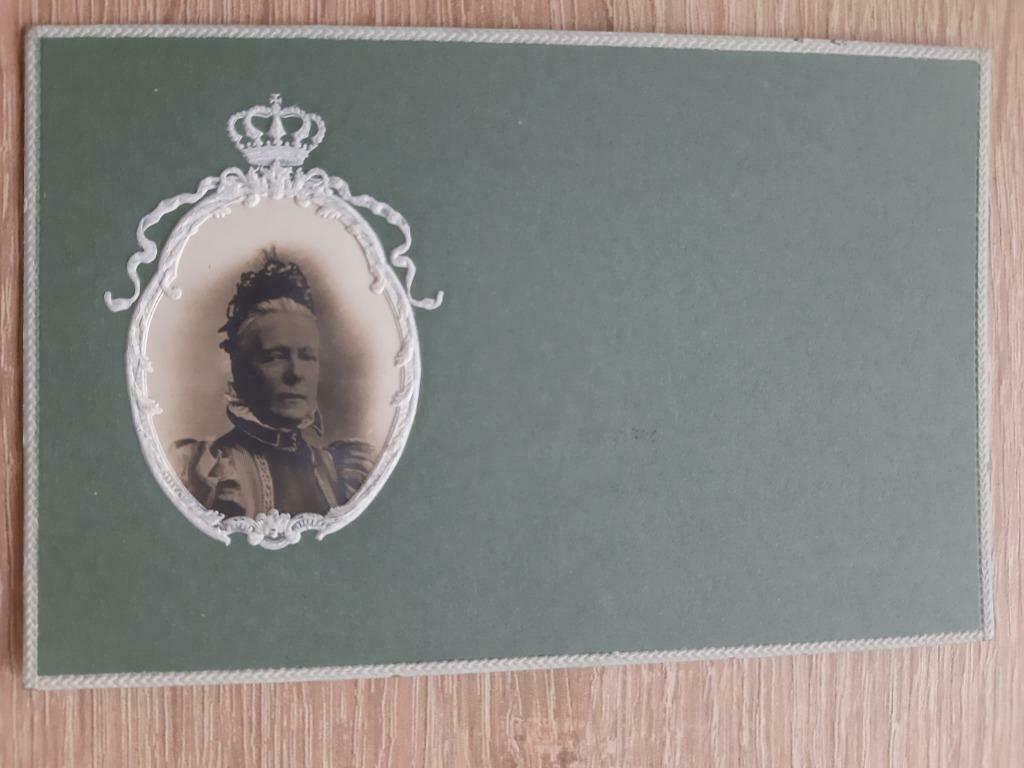 Belle carte postale de la reine Marie-Henriette, Enlèvement ou Envoi, Comme neuf, Carte, Photo ou Gravure
