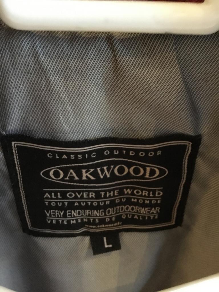 Veste en cuir rouge Oakwood pour femme, taille L, Enlèvement, Oakwood, Porté, Manteau