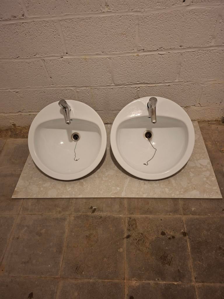 2 vasque salle de bain., Enlèvement