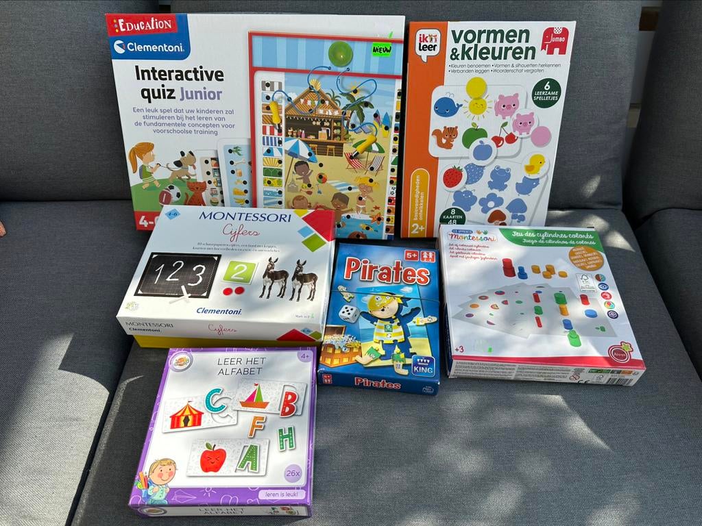 Lot educatief speelgoed compleet en mooi, Ophalen of Verzenden, Zo goed als nieuw