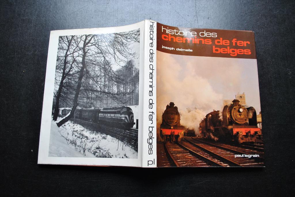 DELMELLE Histoire des Chemins de fer belges vicinal SNCB, Verzamelen, Spoorwegen en Tram, Gebruikt, Trein, Boek of Tijdschrift