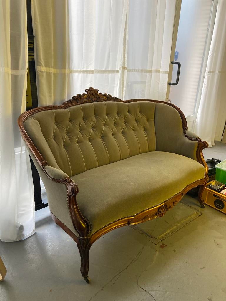 Antieke sofa / bank in goede conditie, Antiek en Kunst, Ophalen