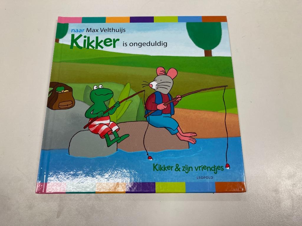 Prentenboek 'Kikker is ongeduldig' Max Velthuijs, Boeken, Ophalen of Verzenden, Gelezen, Max Velthuijs