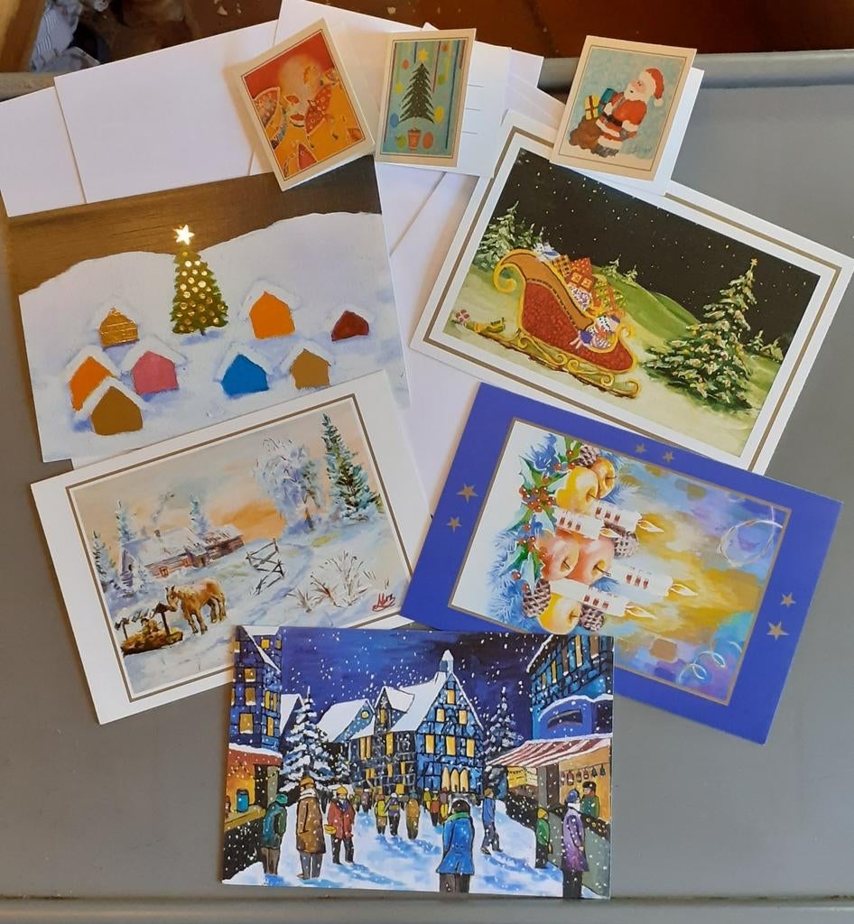 Lot de cartes voeux +enveloppe  + 3 cartes pour cadeau, Enlèvement ou Envoi, Neuf