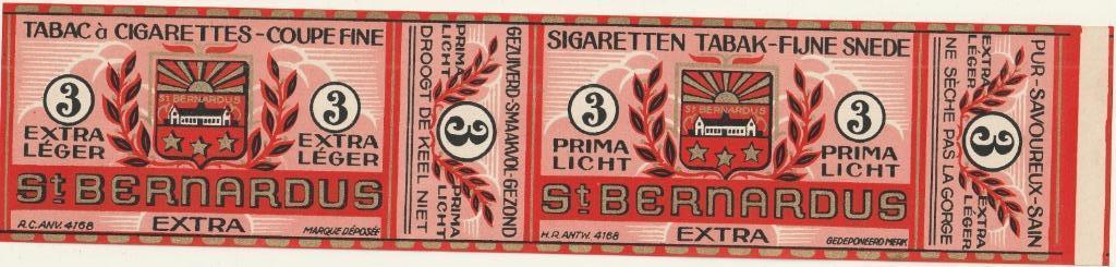 lot van 50 stuks van Tabak Sibernardus 3 van de jaren 1960 r, Verzamelen, Verzenden, Zo goed als nieuw, Tabaksdoos of Verpakking