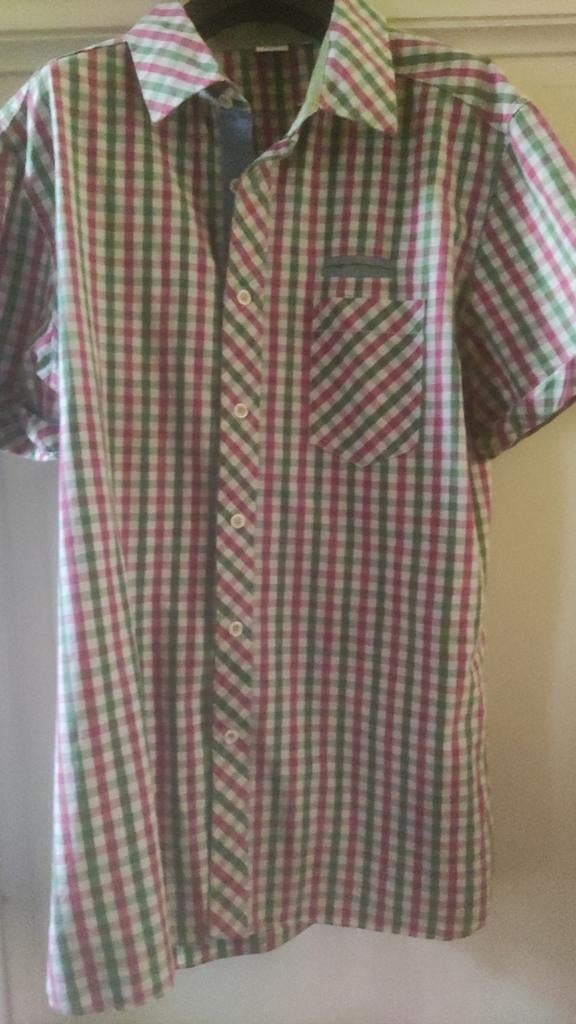 Meilleur choix : chemise à carreaux à manches courtes, taill, Enlèvement ou Envoi, Comme neuf