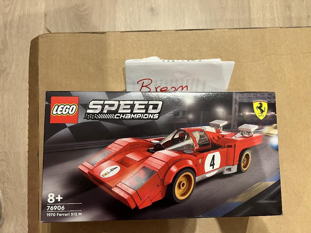 lego 76906 1970 Ferrari 512M, Envoi, Neuf, Ensemble complet, Lego