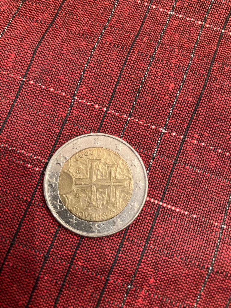 2 euromunt Slovensko 2009, Postzegels en Munten, Ophalen of Verzenden, Slovenië, 2 euro, Losse munt