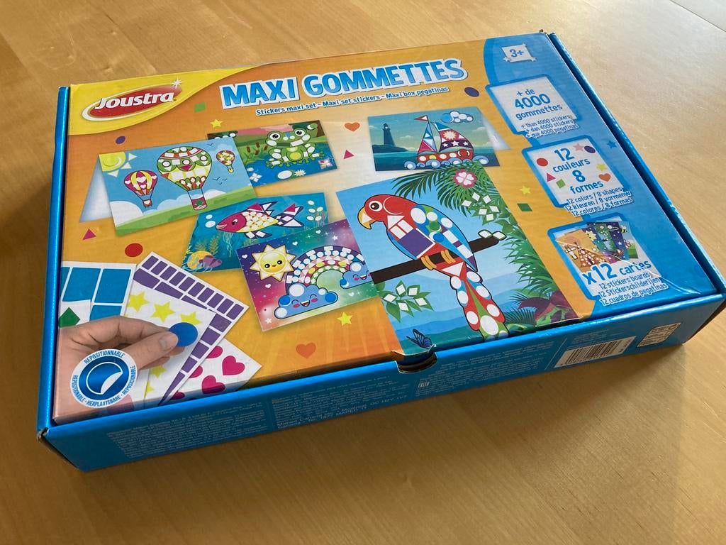 Set d'autocollants + 2 cartes de vœux. 4000 autocollants, Enfants & Bébés, Jouets | Éducatifs & Créatifs, Comme neuf, Bricolage