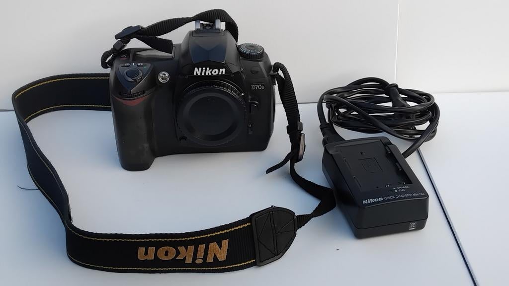 Nikon D70S, Ophalen, Gebruikt, Nikon