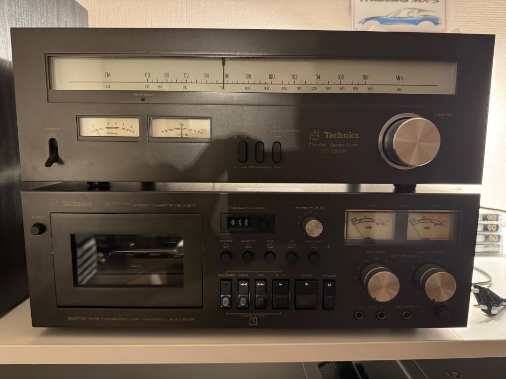 Deck cassette Technics, Enlèvement ou Envoi, Utilisé, Deck cassettes ou Lecteur-enregistreur de cassettes, Autres marques