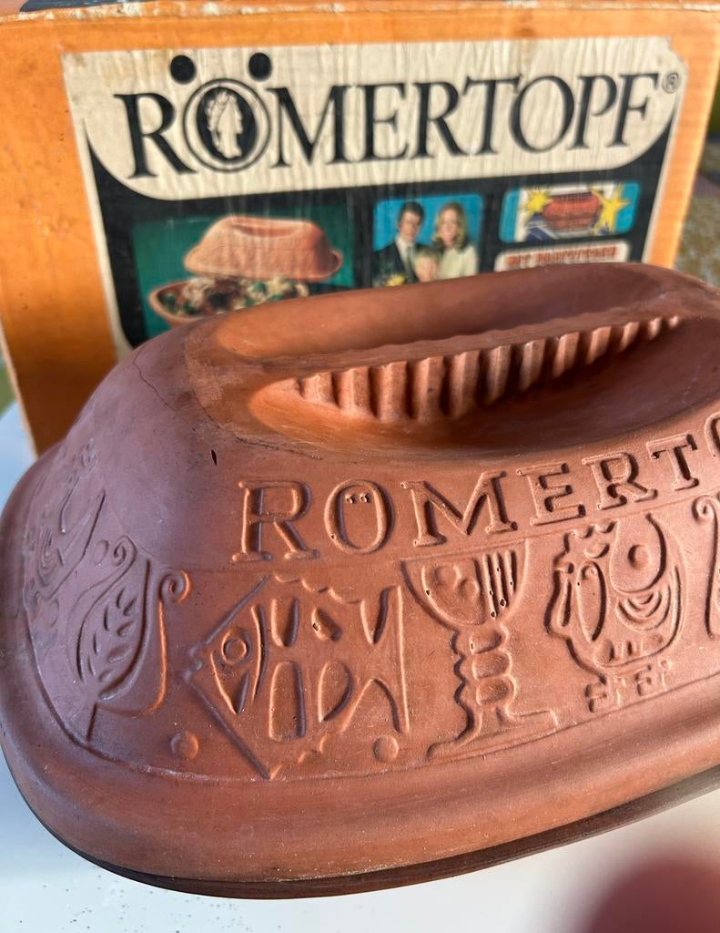 Römertopf voor in de keuken of als decoratie, Enlèvement, Utilisé
