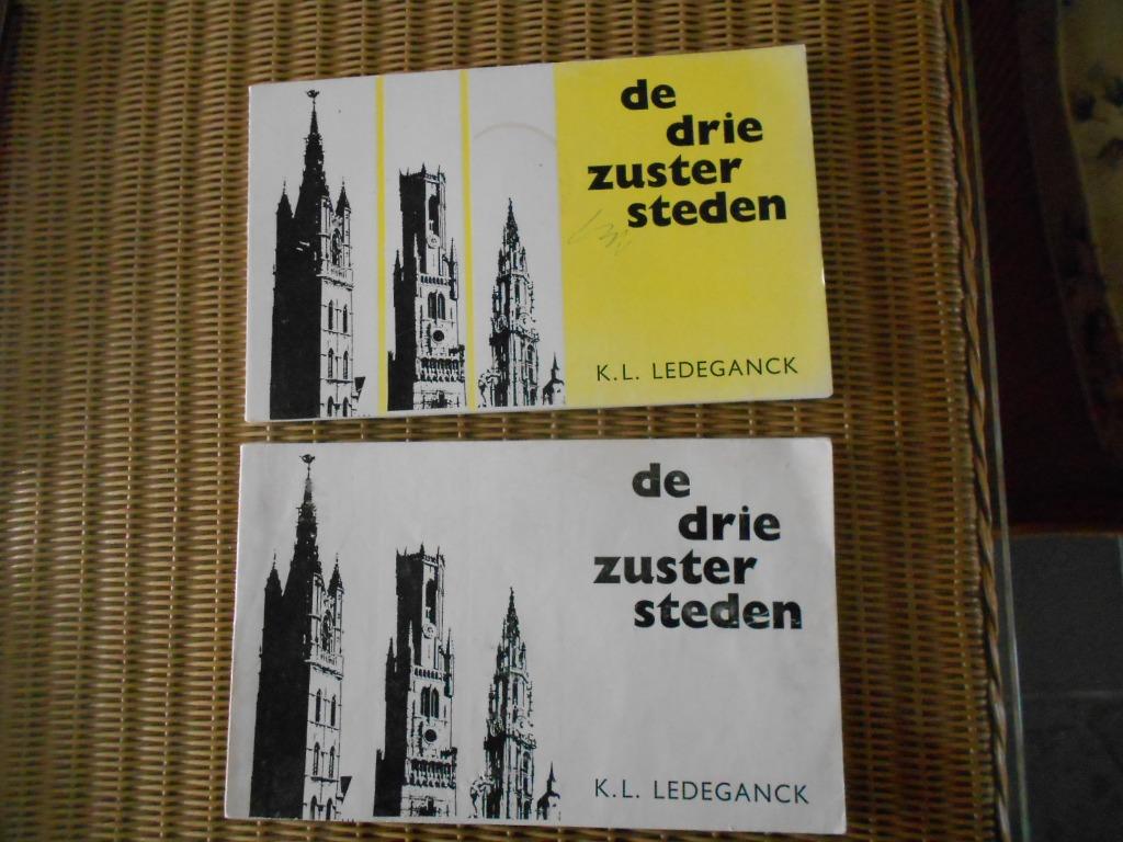 de drie zustersteden - K.L.Ledeganck, Ophalen of Verzenden