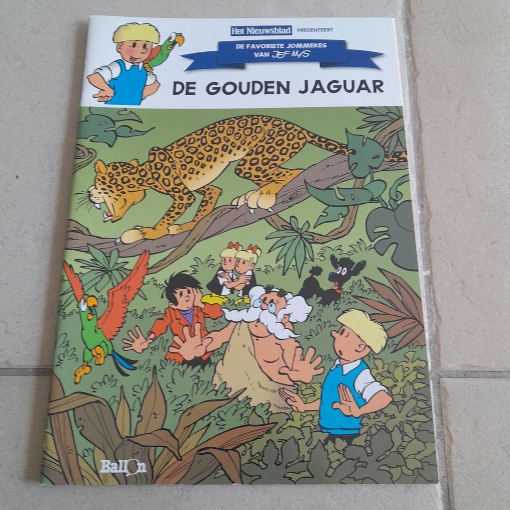 Jommeke...de gouden jaguar, Boeken, Stripverhalen, Ophalen, Zo goed als nieuw