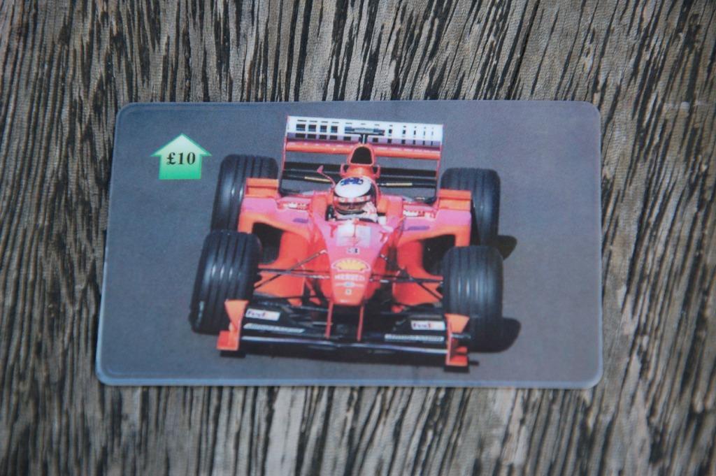 Carte téléphonique - Prépayée UK - Michael Schumacher, Enlèvement ou Envoi