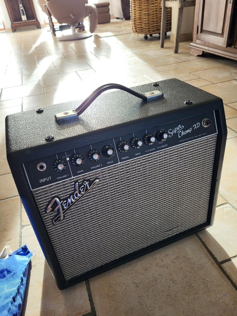 fender super champ xd lampen/hybride versterker, Enlèvement, Comme neuf, Guitare, Moins de 50 watts
