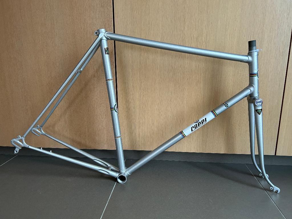 retro kader koersfiets - Fausto Coppi - jaren 50/60, 10 à 15 vitesses, Enlèvement ou Envoi, 57 à 61 cm, 28 pouces