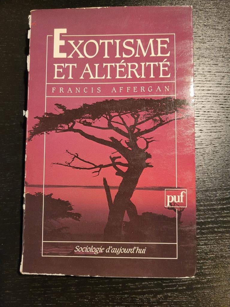 Exotisme e altérité, Francis Affergan, Ophalen of Verzenden, Zo goed als nieuw