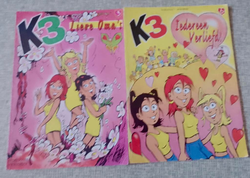k3 strips, Boeken, Stripverhalen, Ophalen of Verzenden, Gelezen
