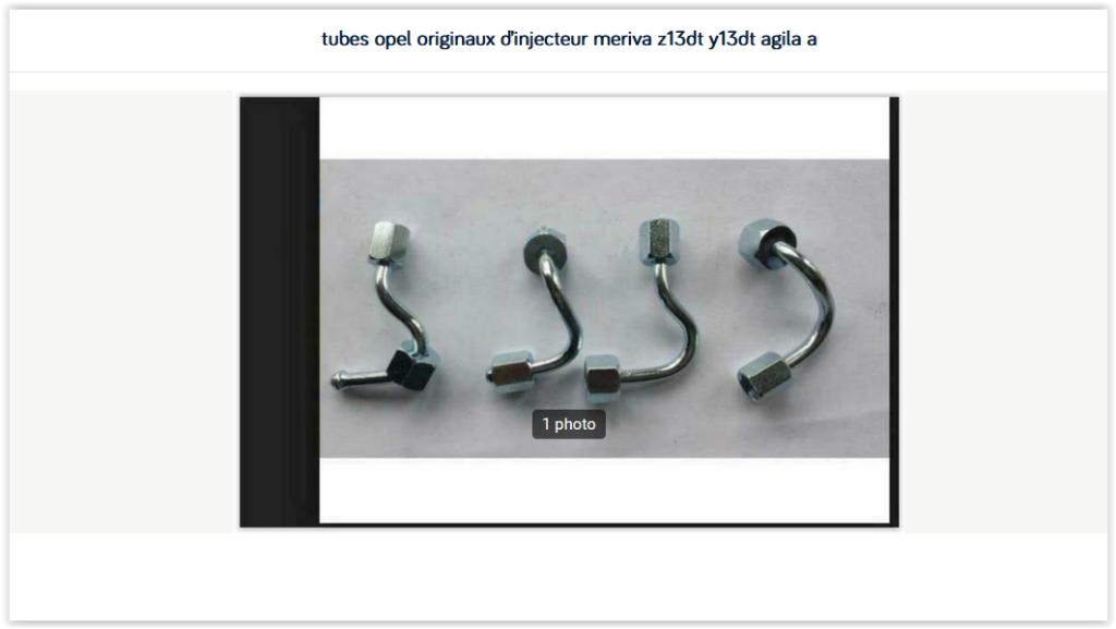 tubes   originaux d’injecteur opel   meriva  1.3cdti   a, Autos : Pièces & Accessoires, Enlèvement ou Envoi, Neuf, Opel