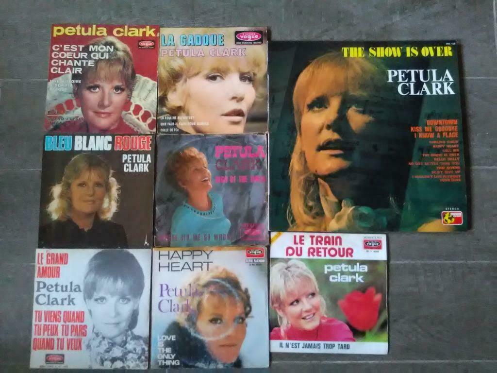 1LP   7 singles Petula Clark, Ophalen