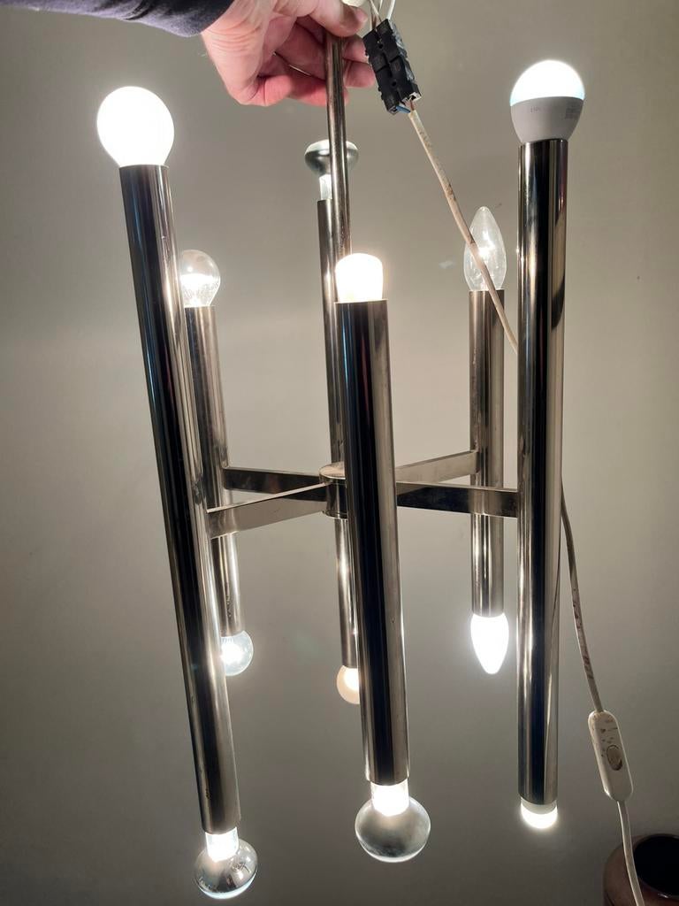 Boulanger Scioliari vintage hanglamp, Antiek en Kunst, Ophalen of Verzenden
