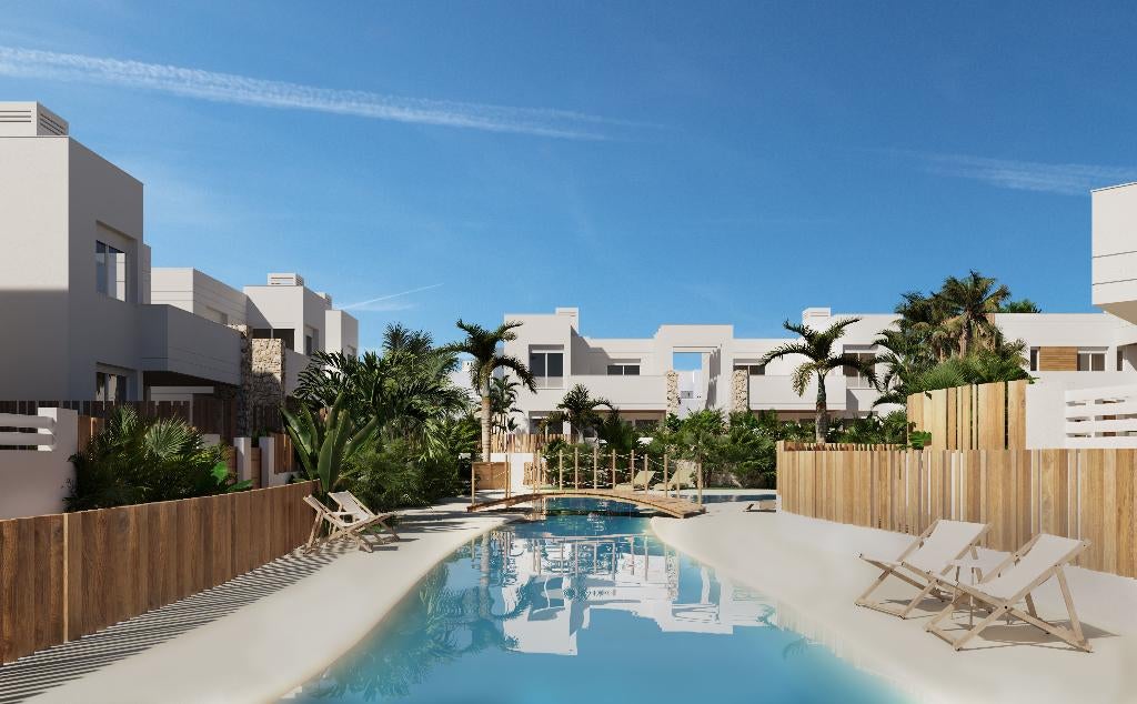 Nieuwe luxe villa’s & bungalows op 150 m van zee, Almeria, Immo, Overige soorten, San Juan de los Terreros, Almeria, Spanje, Overige
