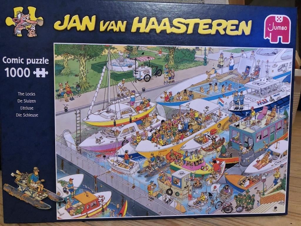 Van Haasteren puzzels 1000 stukjes, Ophalen, 500 t/m 1500 stukjes, Zo goed als nieuw, Legpuzzel