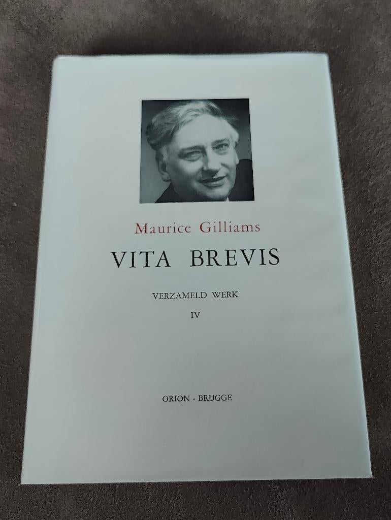 Maurice Gilliams - Verzameld werk IV - Vita Brevis, Boeken, Ophalen of Verzenden, Zo goed als nieuw