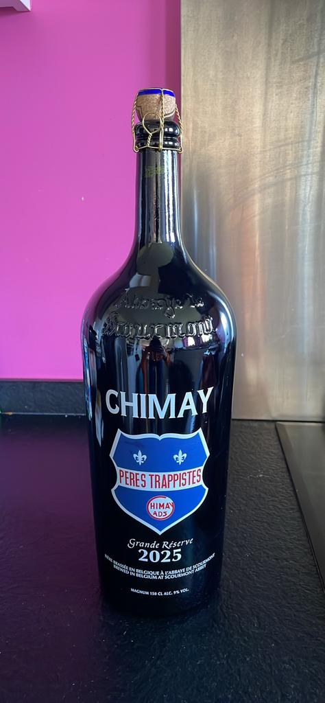 Magnum Chimay grande reserve 2025, Verzamelen, Ophalen, Nieuw, Flesje(s), Overige merken