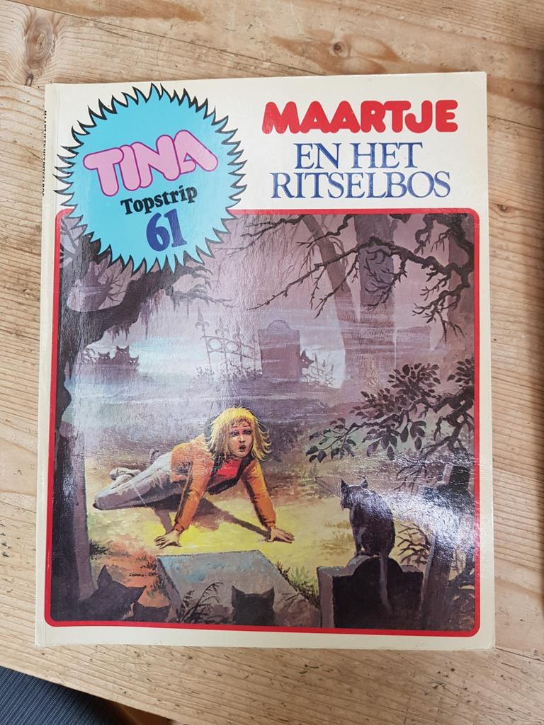 Tina Topstrips 61 Maartje en het ritselbos Piet Wijn, Boeken, Stripverhalen, Ophalen of Verzenden, Zo goed als nieuw