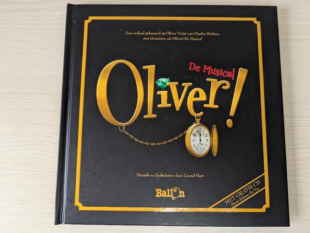 Oliver! Musical : boek & luisterverhaal + CD single, Boeken, Ophalen of Verzenden, Cd