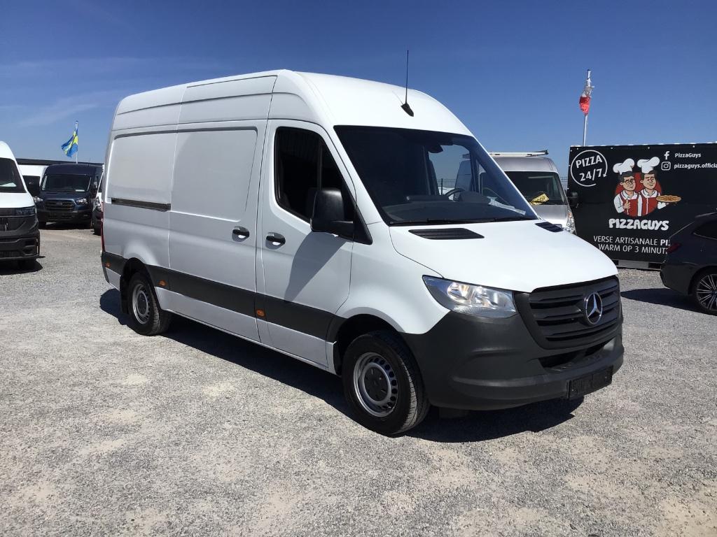 mercedes sprinter l2h2 315cdi 150 pk 2021 32000km 29950e ex, Euro 6, Entreprise, 3 places, Noir